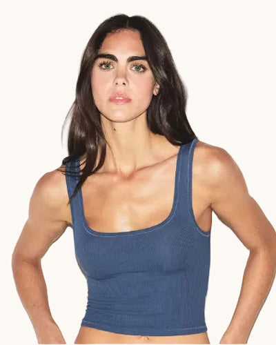 Brassière de Nuit en Coton Pima Moulé blanc lait – Modèle Samantha