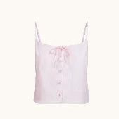 Chemise Pyjama Oversize en Satin de Soie Bio – Mylène